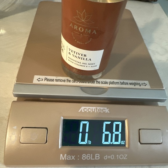 Vetiver & Vanilla Aroma Mindful Pause Essential Oil Mist Spray Bath Body Works - Picture 6 of 6